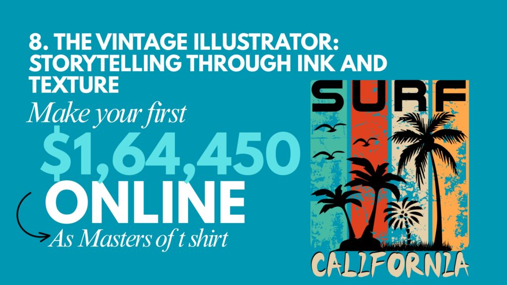 Vintage Illustrator_ Storytelling Through Ink and Texture
