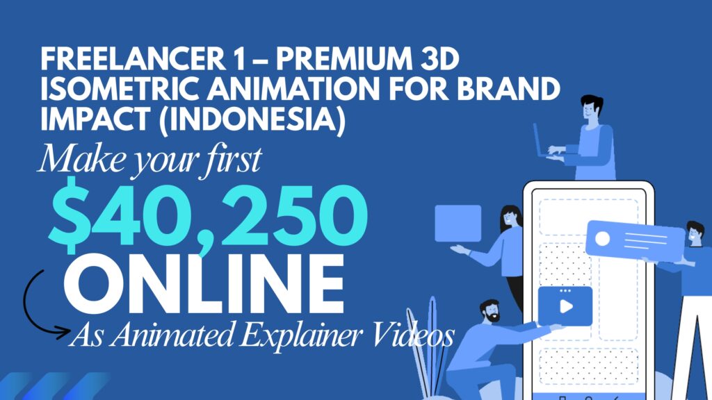 Premium 3D Isometric Animation for Brand Impact
