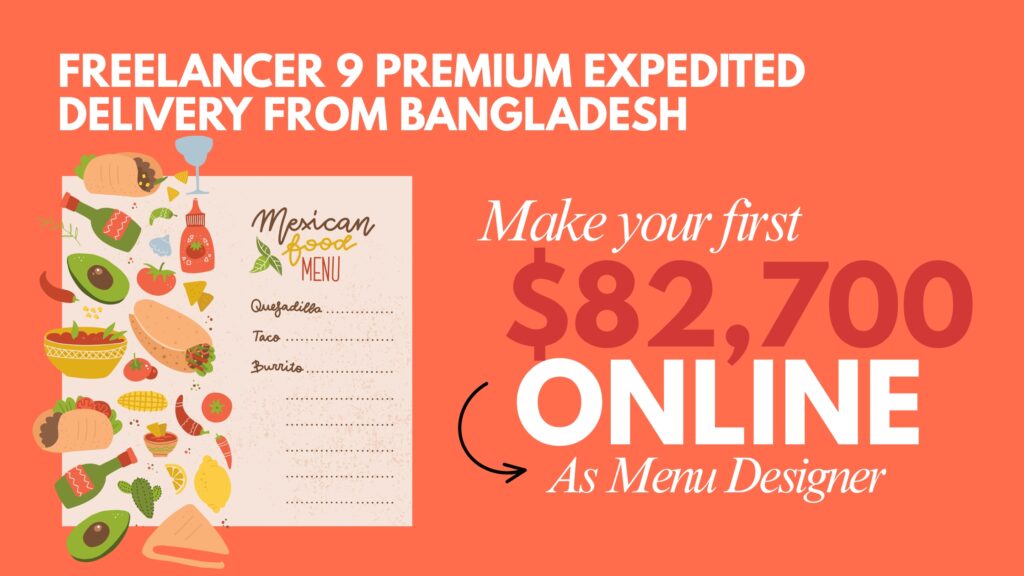 Freelancer 9 Premium Expedited Delivery from Bangladesh