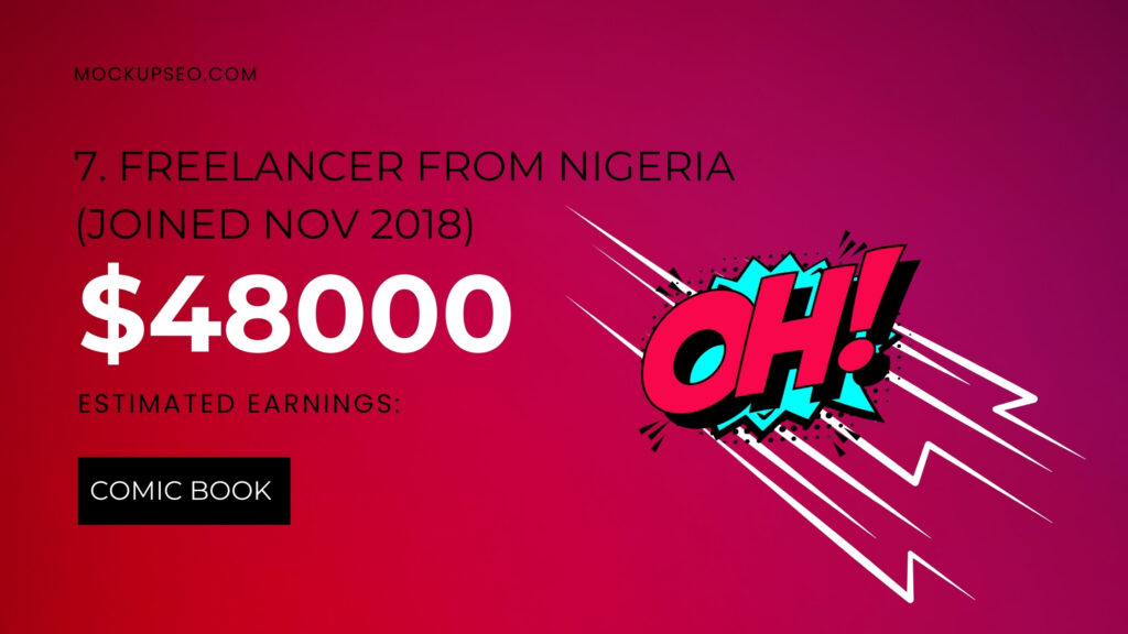 Freelancer from Nigeria (Joined Nov 2018)