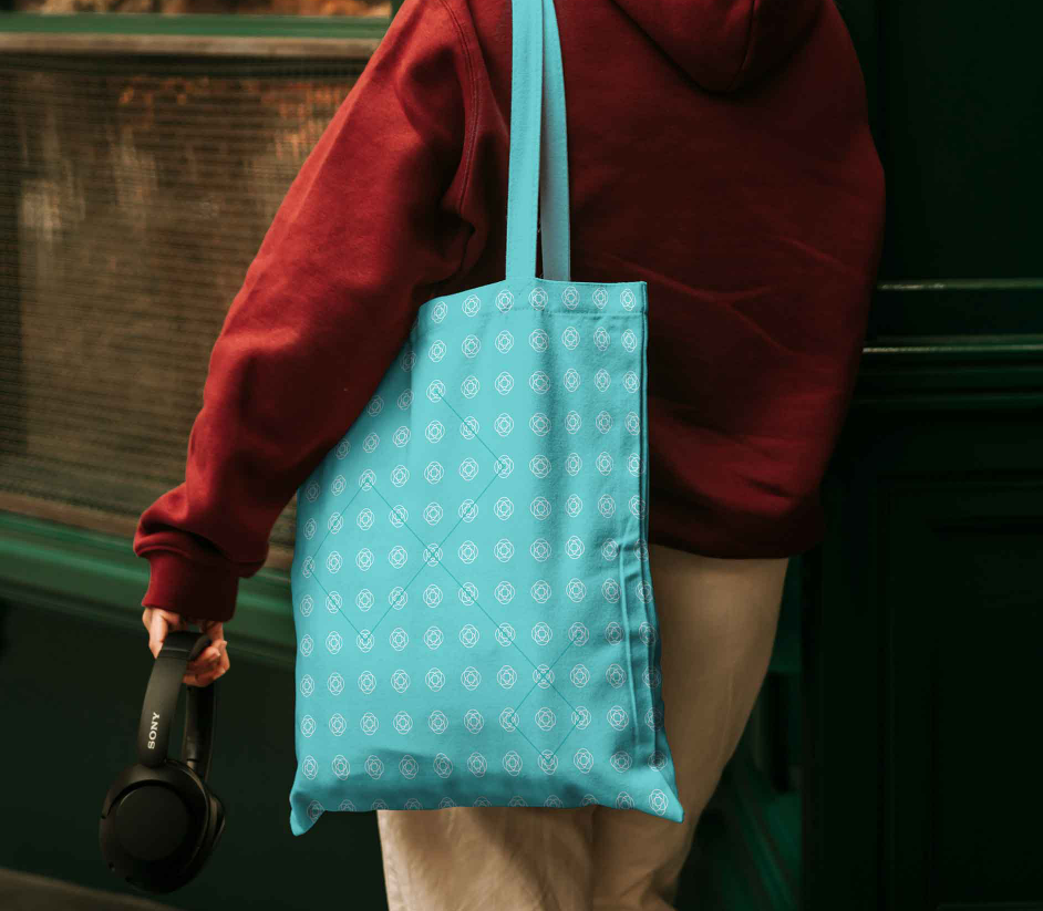 PSD Mockup of a Shoulder Bag