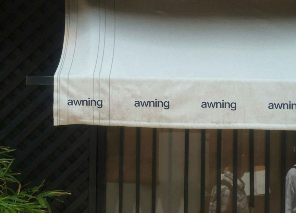 storefront awning-mockup