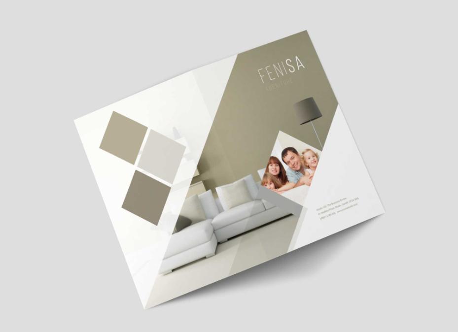 A4 Bi-Fold Brochure Mockup Free Editable PSD for Realistic Print Design Presentation