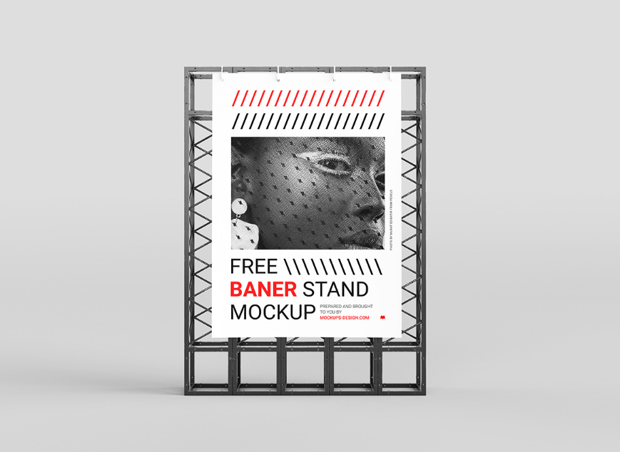 Bring Your Banner Designs to Life with This Modern and Realistic Mockup