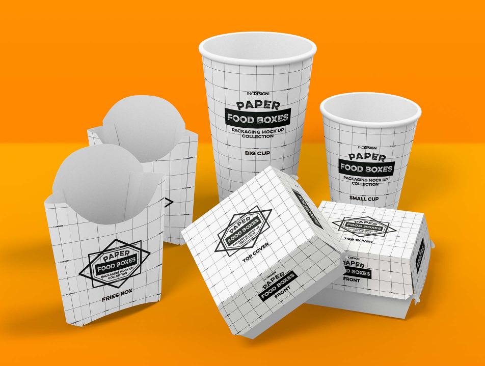 Fast Food Branding Mockup