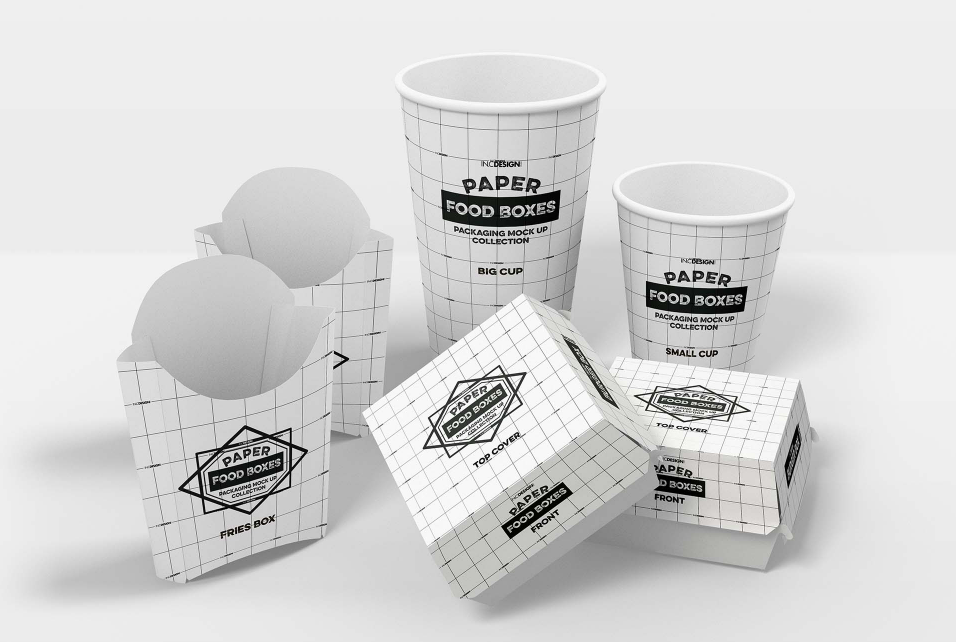 Fast Food Branding Mockup