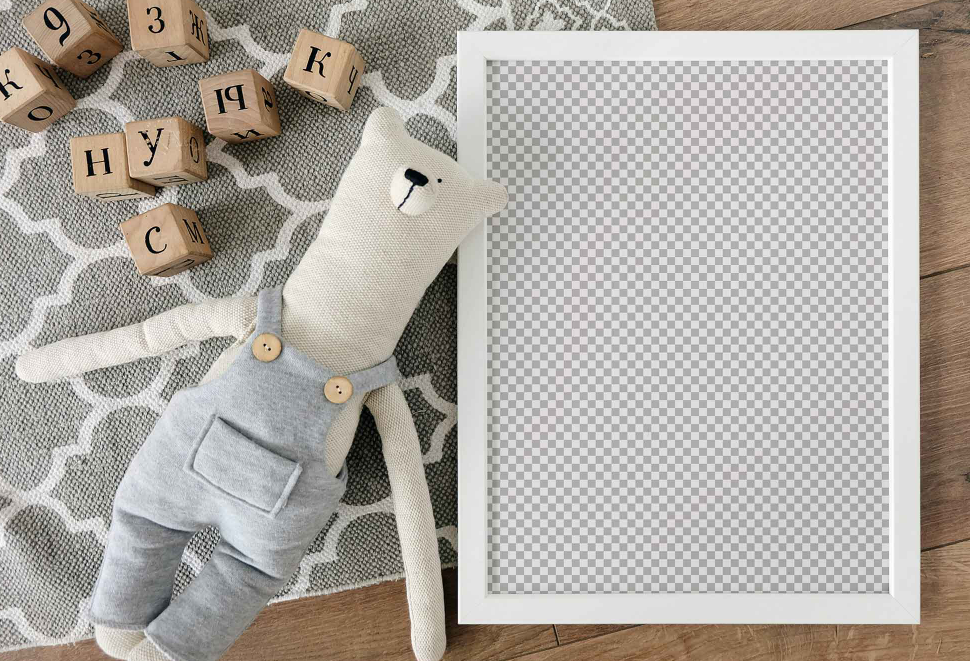 Frame Poster Mockup for Creative Designs