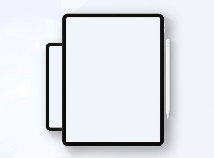 Free Apple iPad Pro Mockup for Figma