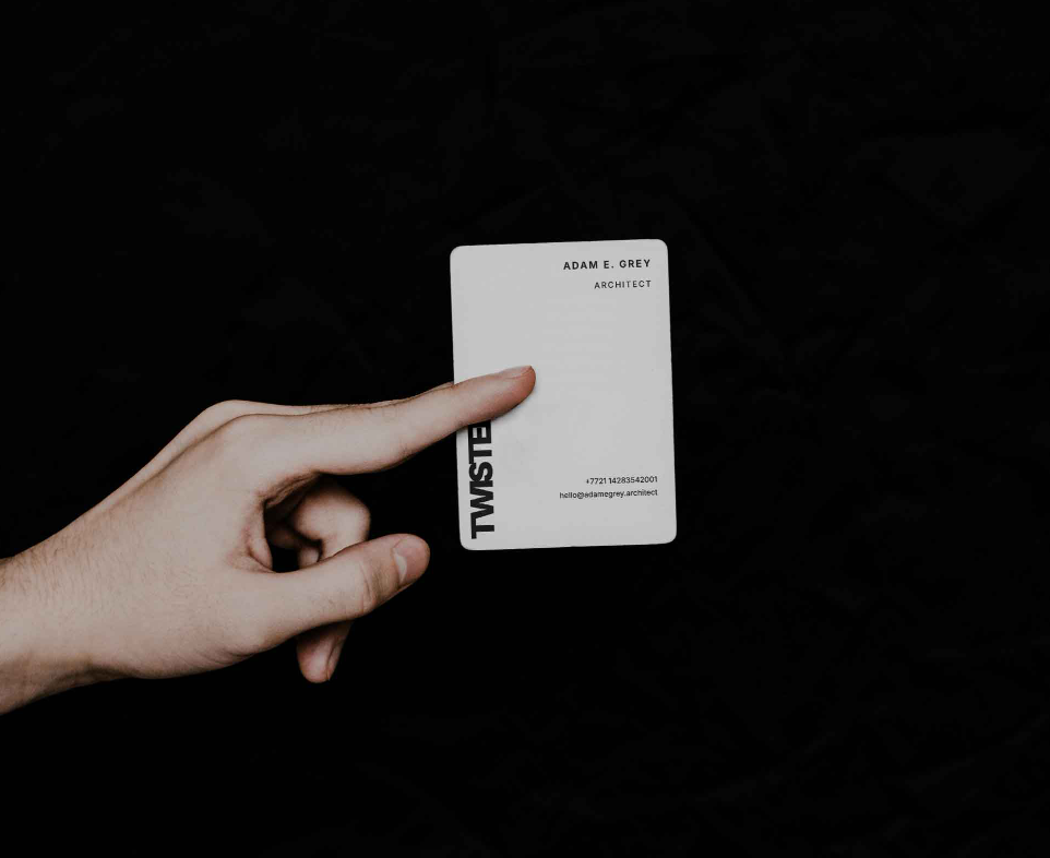 Luxury Vertical Card Mockup