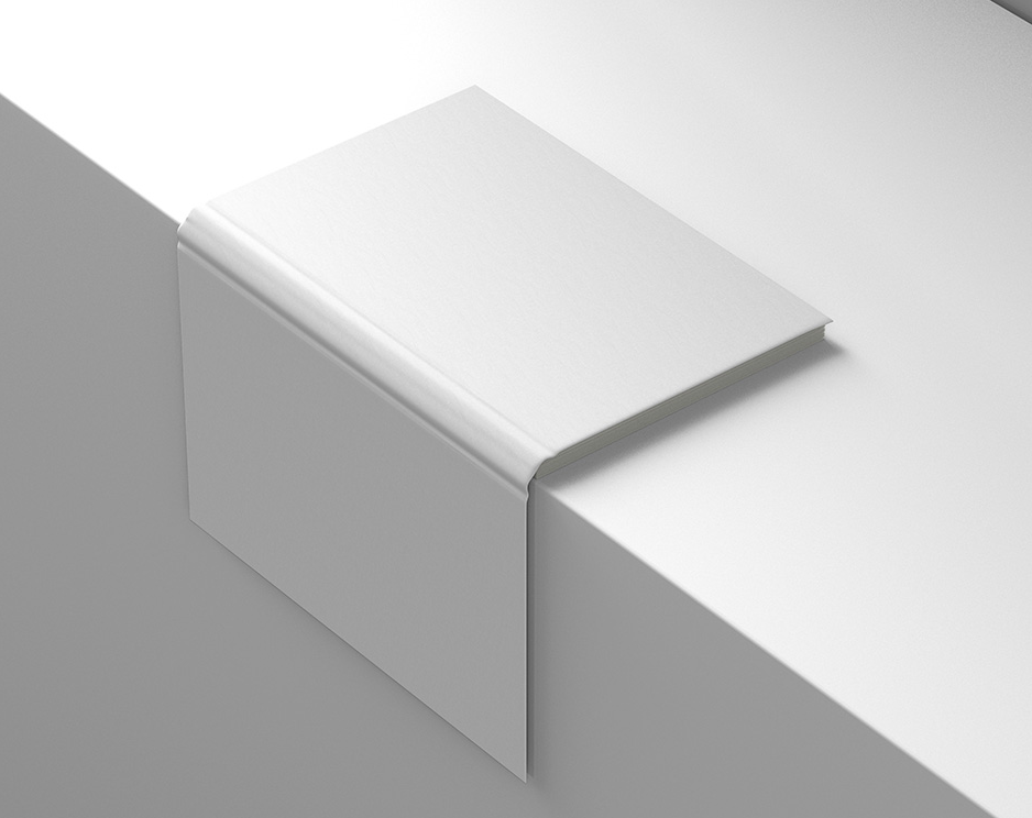 Open Hardcover Book PSD Mockup