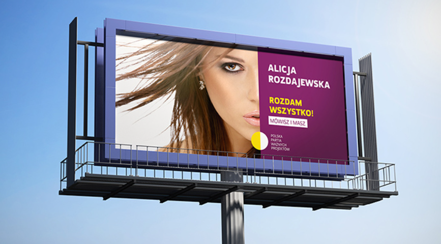 Outdoor Billboard PSD Mockup Advertising