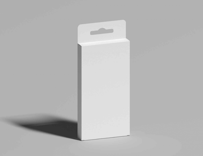 PSD Pencil Box Mockup for Branding