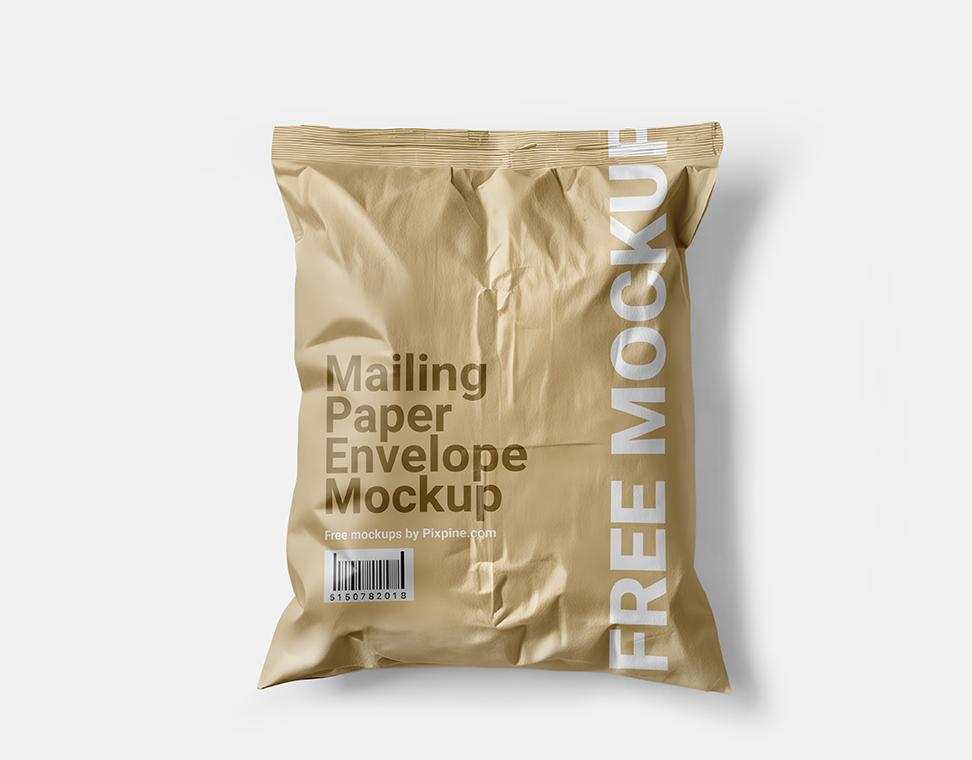 Premium Quality PSD Mailing Envelope Mockup