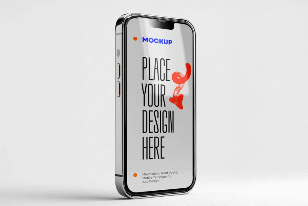 Realistic iPhone Pro Mockups