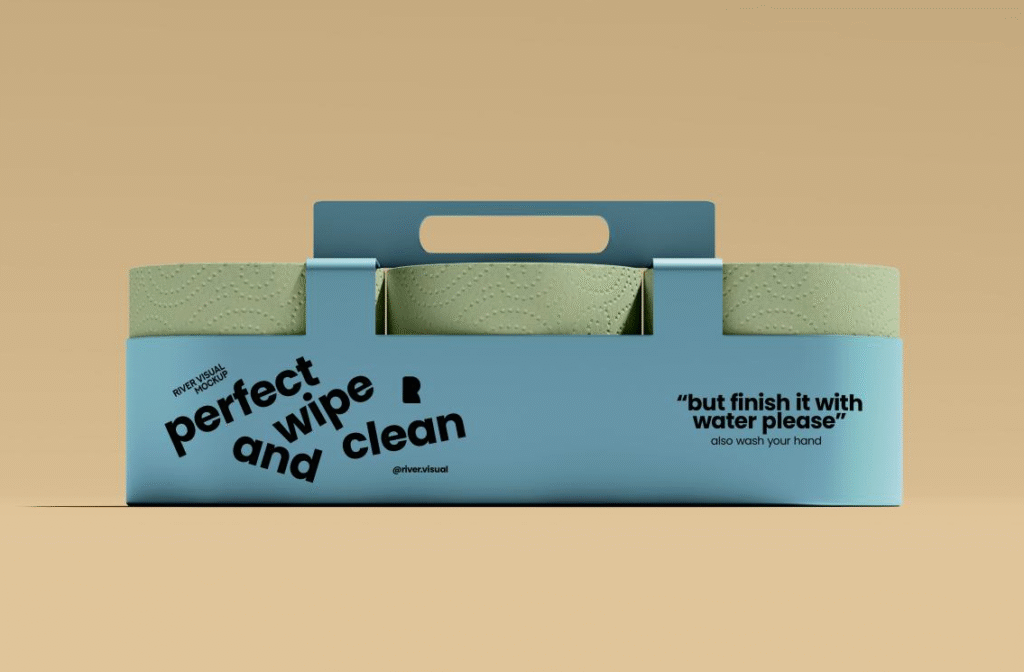 River Visual Free Mockup HighResolution Editable PSD for Professional Presentations