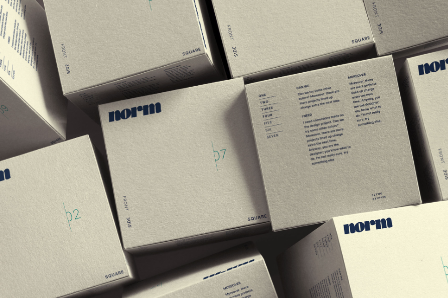 Scattered Boxes Mockup Perfect for Branding & Packaging