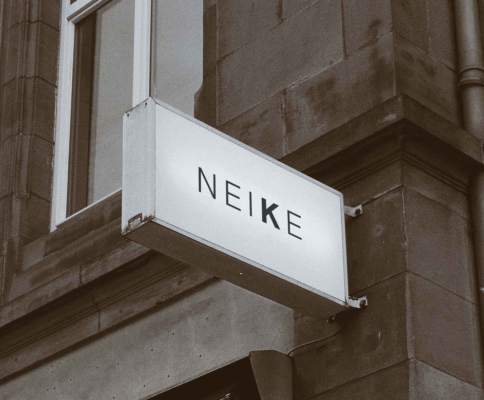 Signboard Logo Mockup Wood Texture