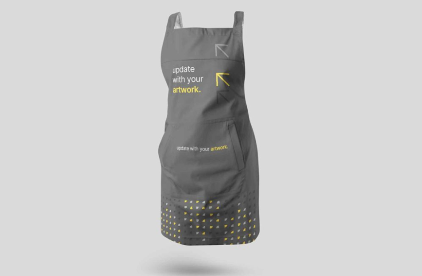 Apron Mockup PSD