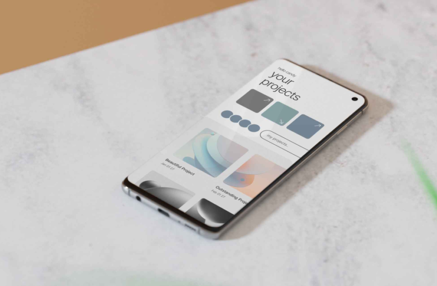 Bring Realistic Android Phone Mockup