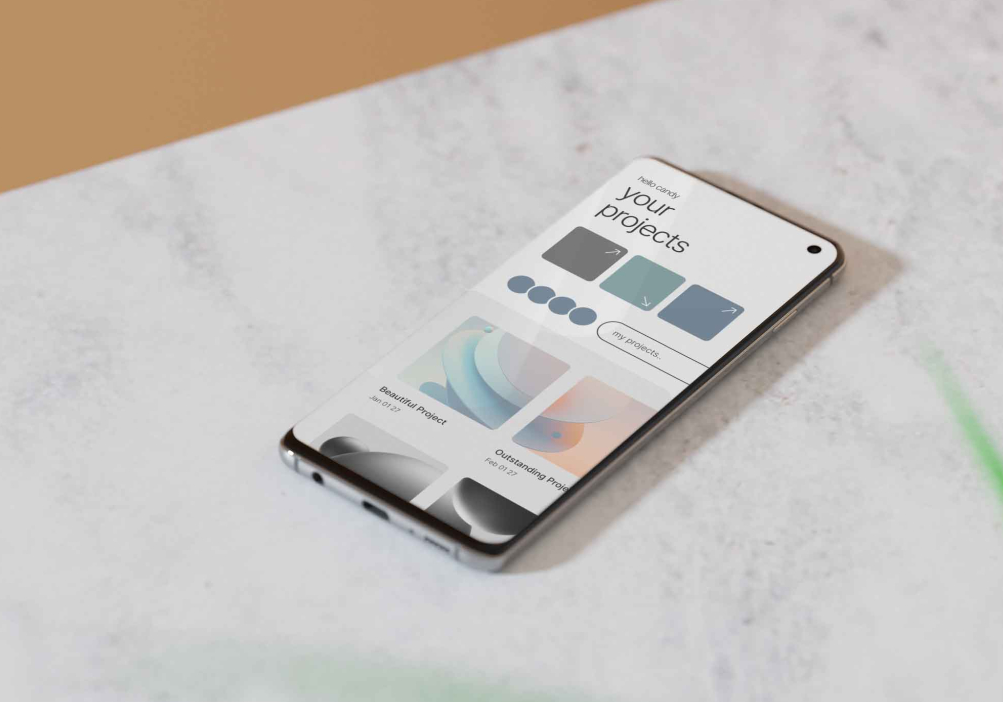 Bring Realistic Android Phone Mockup
