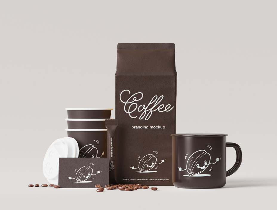 Coffee & Cafe Branding Mockup 7 Unique