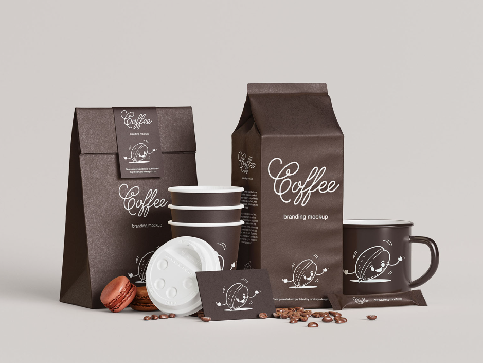 Coffee & Cafe Branding Mockup 7 Unique