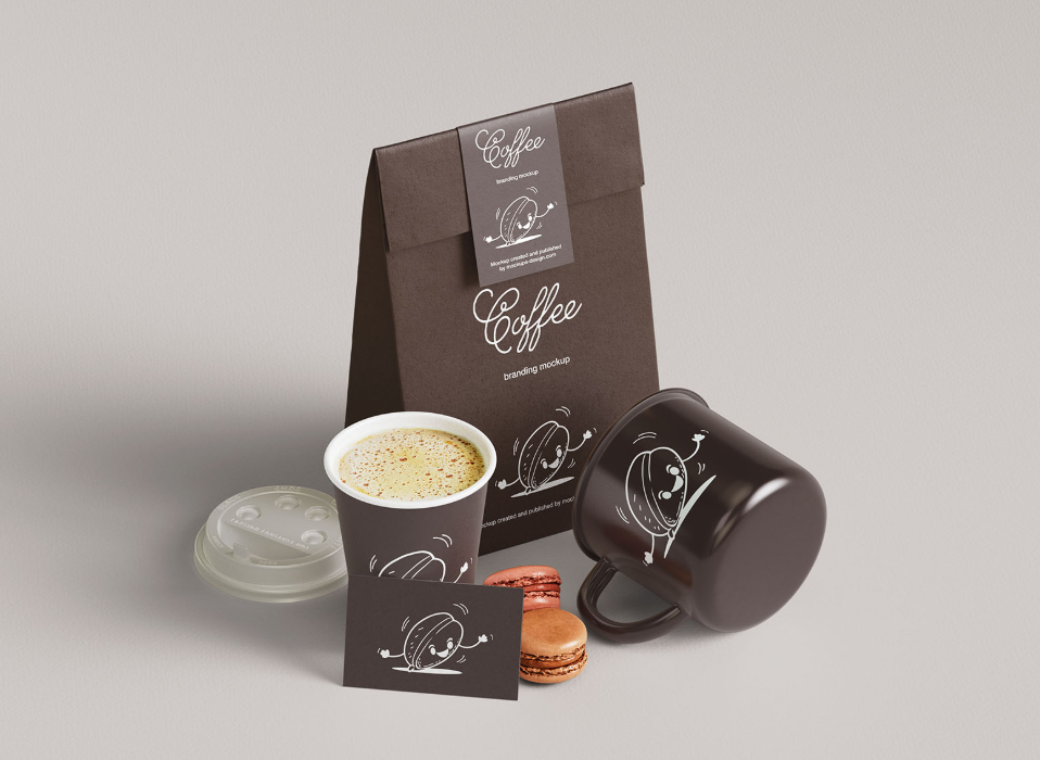 Coffee & Cafe Branding Mockup 7 Unique
