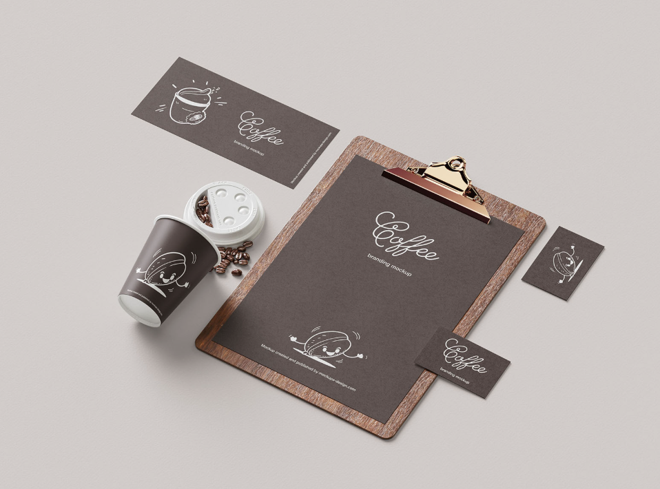 Coffee & Cafe Branding Mockup 7 Unique