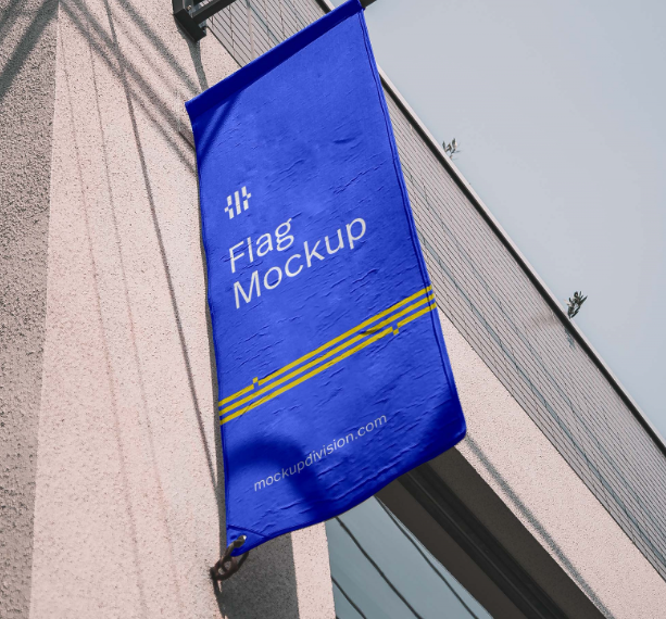 Flag Designs with a Realistic Outdoor Mockup