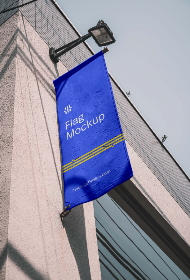 Flag Designs with a Realistic Outdoor Mockup