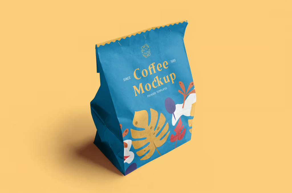 Free Paper Bag Mockup