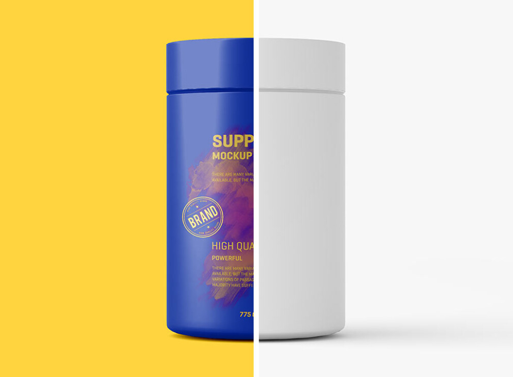 Hi Res Jar Mockup Set for Professional