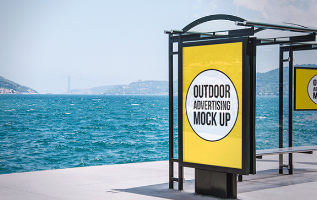 Outdoor Advertising MockUps High Quality Billboard Presentation PSDs