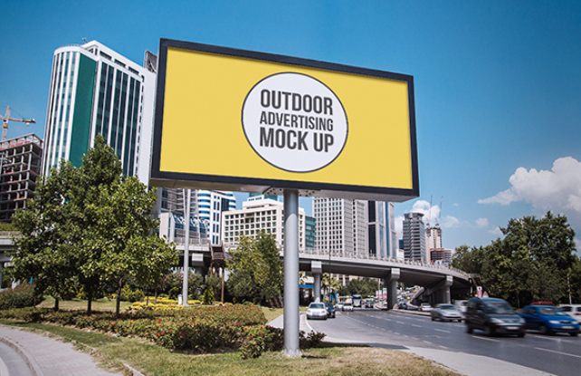 Outdoor Advertising MockUps High Quality Billboard Presentation PSDs
