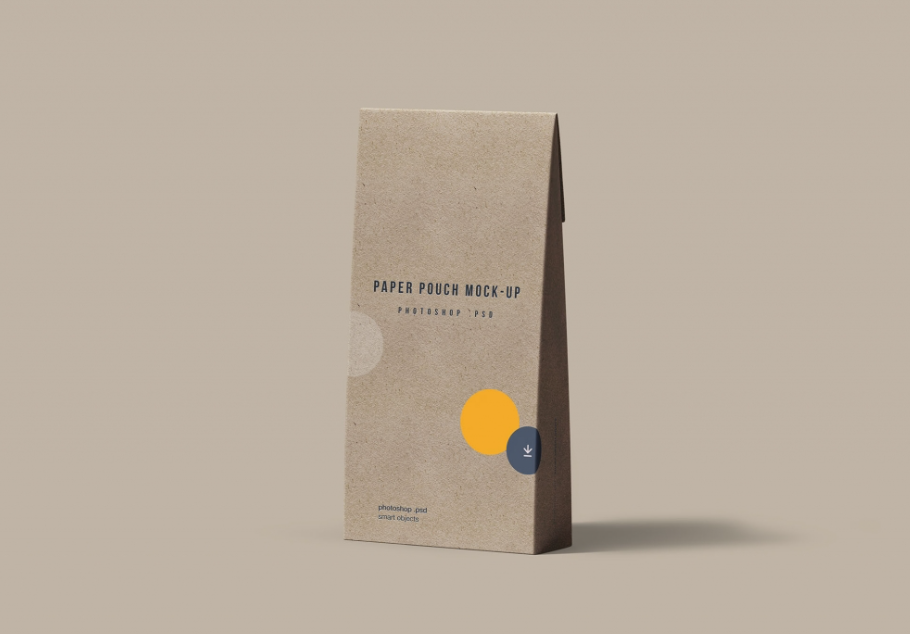 Paper Pouch Mockup