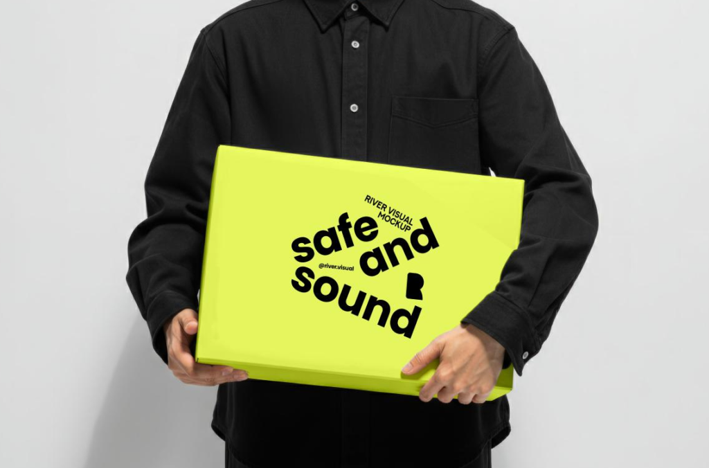 River Visual Free MockupHigh Resolution PSD