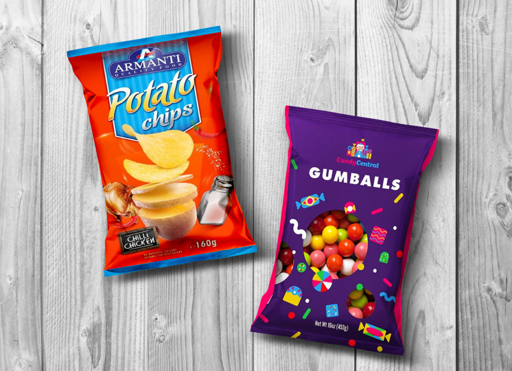 Snack Pack Pouch Mockup