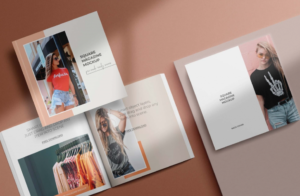 Square Magazine Mockup Set
