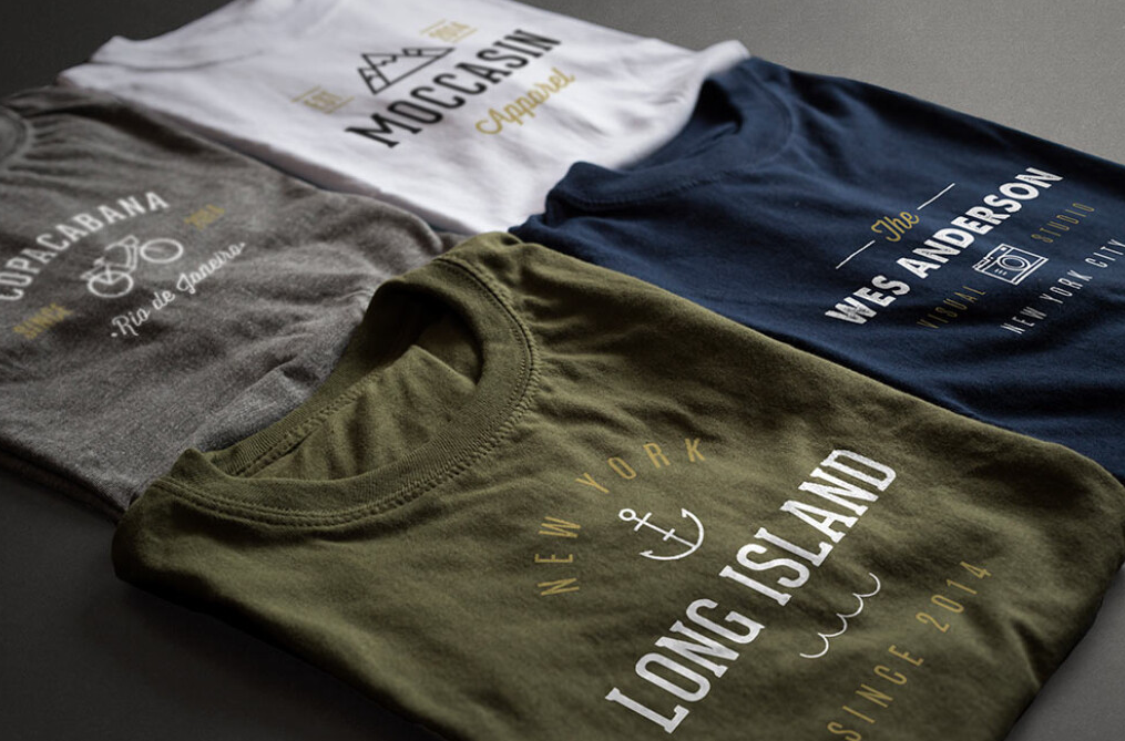 T Shirt Mockup Set Fully Layered & Easy to Edit