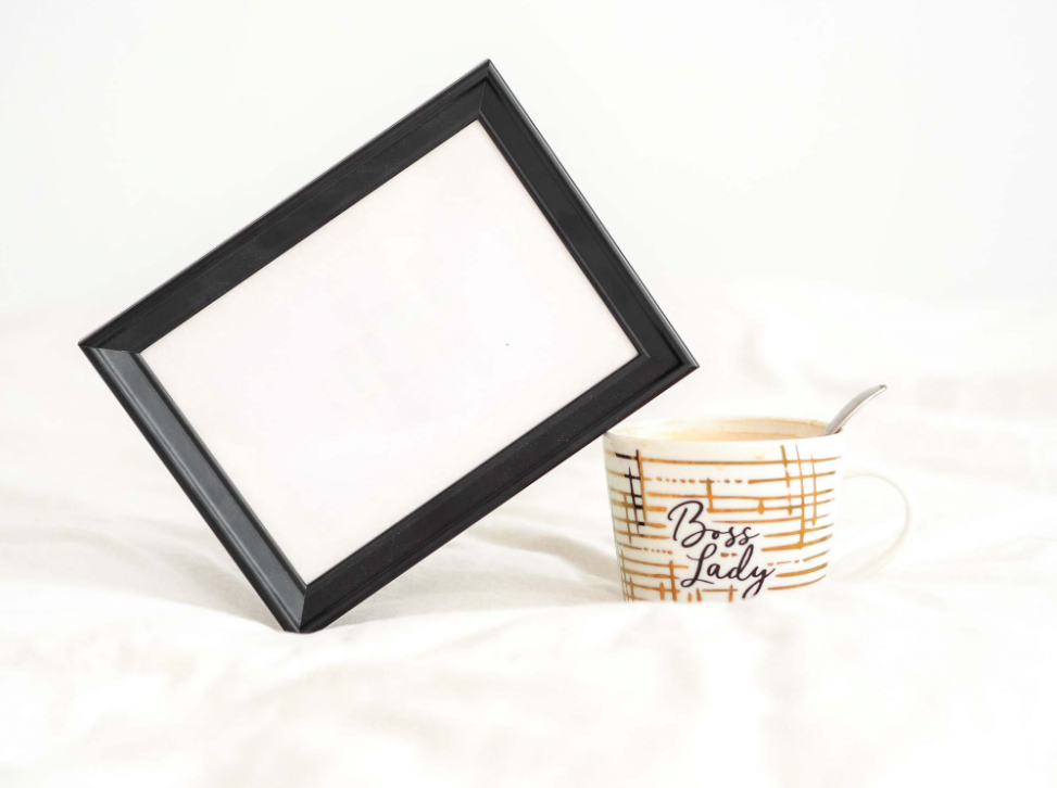 Tabletop Classic Picture Frame Mockup