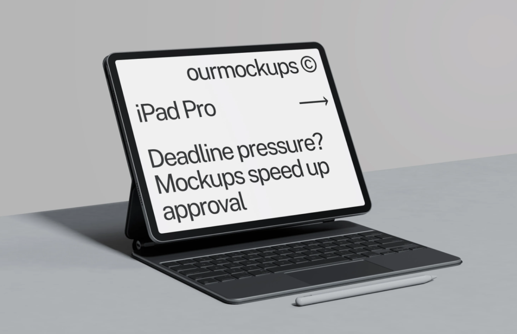 iPad Pro Screen Mockup