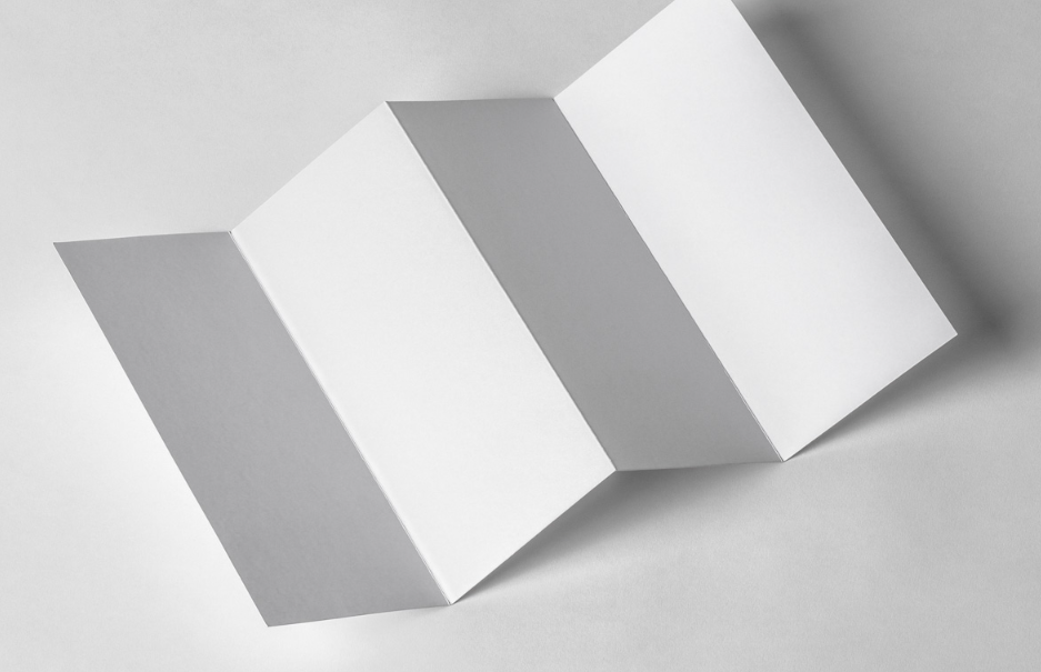 4 Fold Panel PSD Brochure Mockup