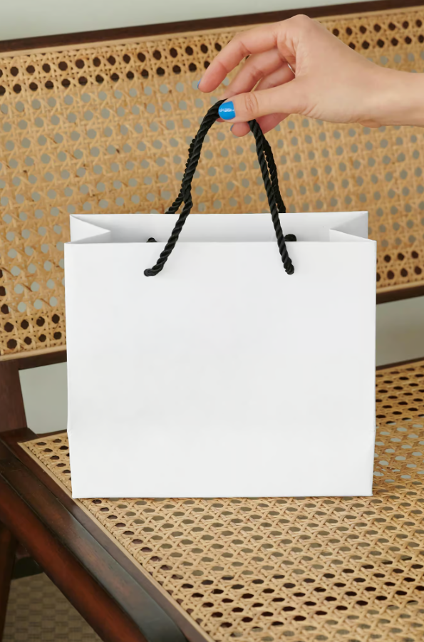 Apparel Paper Bag Mockup