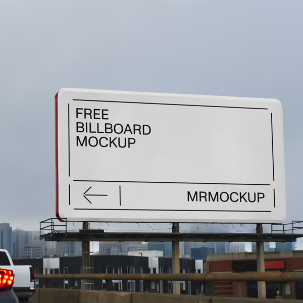 Big City Billboard PSD Mockup Advertising Showcase