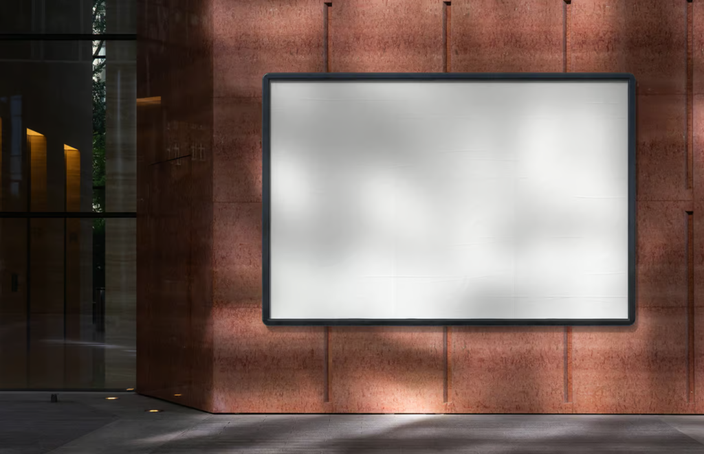 Billboard on a Building Mockup Powerful First Impression