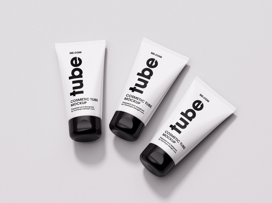 Cosmetic Tubes Mockup Professional