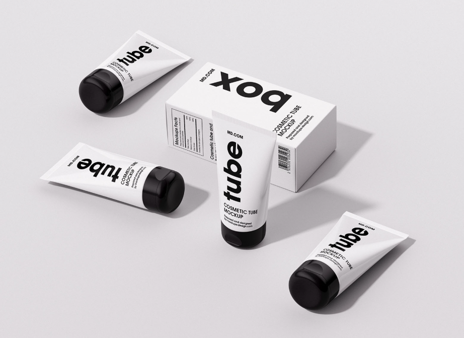 Cosmetic Tubes Mockup Professional