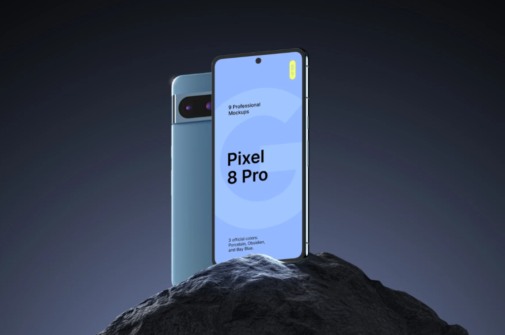 FREE Pixel 8 Pro Mockup