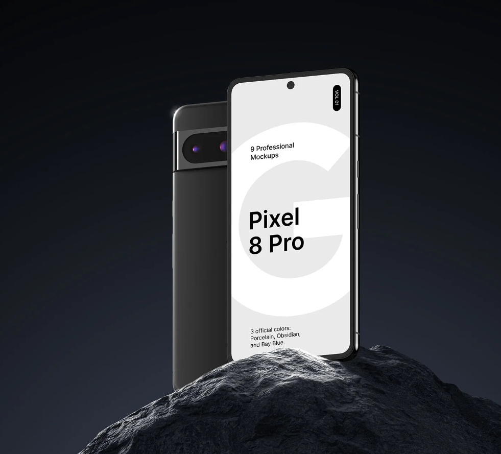 FREE Pixel 8 Pro Mockup