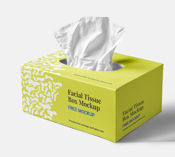 Facial Tissue Box Mockup A Detailed Guide to Realistic Packaging Presentation